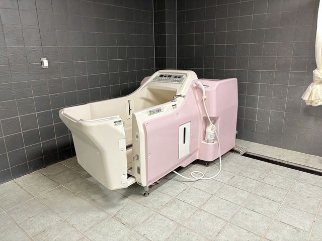リラックスできる浴室