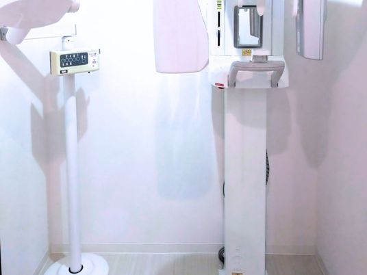 レントゲン機器のある部屋  