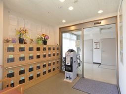 エントランスの整理された様子