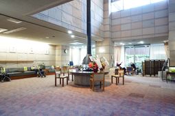 ゆったりとしたロビースペース