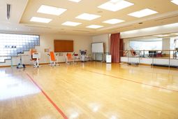 広々とした機能訓練室