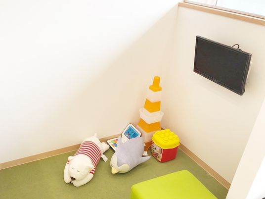 キッズスペース風の一角  