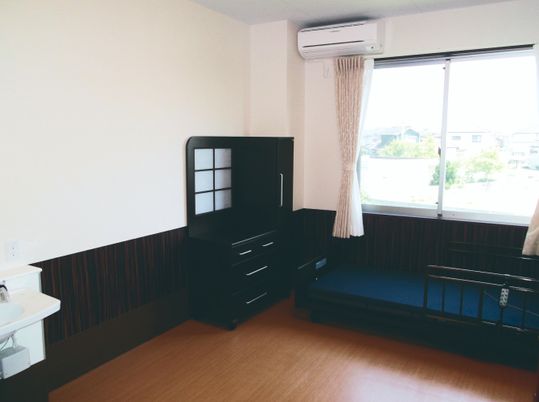日当たりの良い居室  