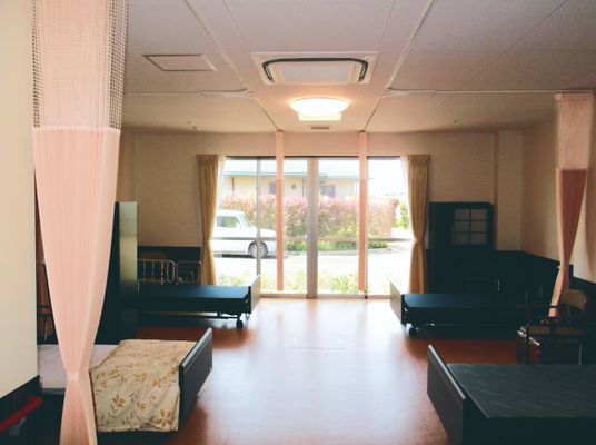 自然光が入る居室