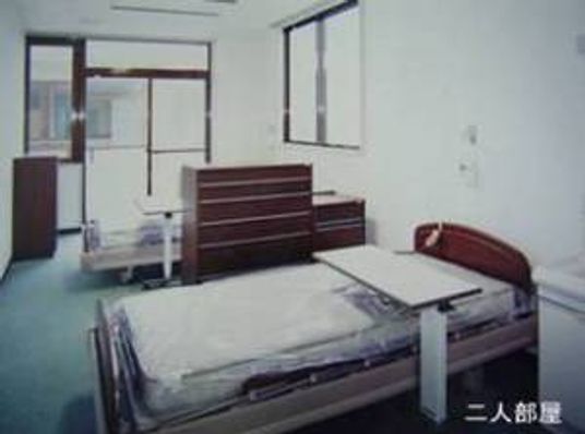 二人部屋の居室  