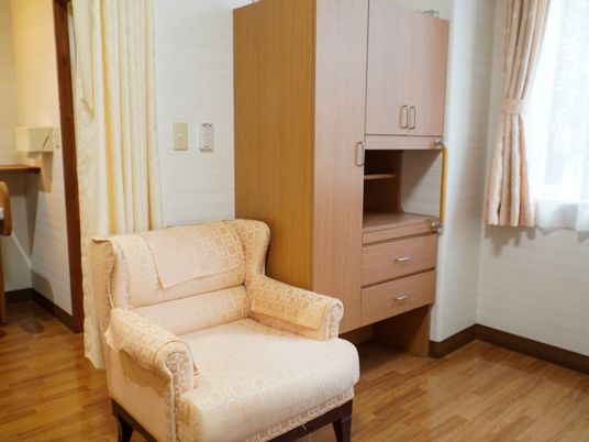居室の一角と家具