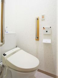 清潔なトイレの一角