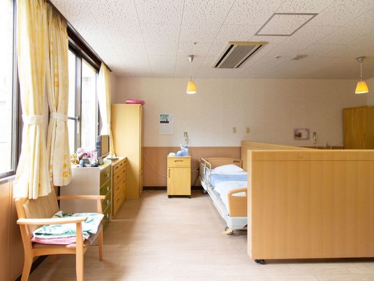 居心地の良い居室の一角