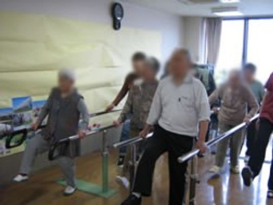 機能訓練の様子