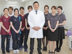 スタッフ集合の廊下  