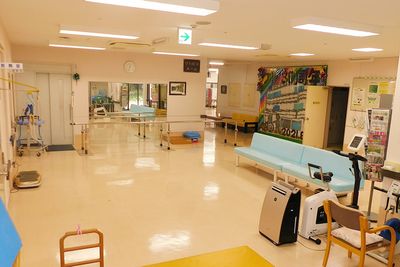 広々とした機能訓練室