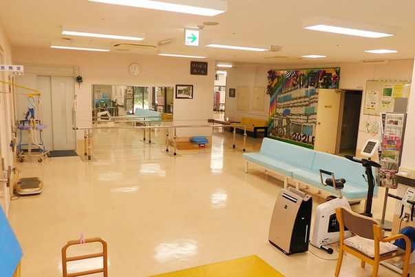 広々とした機能訓練室