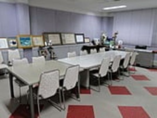 多目的室のテーブル