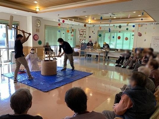 行事が行われる多目的室