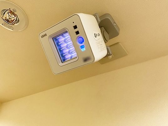 天井の空調設備