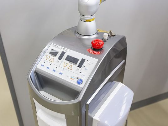 訓練機器の操作部  