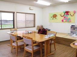 和やかな食堂の様子