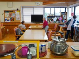 利用者の憩いの場