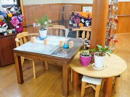 居心地の良い休憩スペース