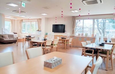 自然光が入るリビング