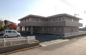2階建ての外観