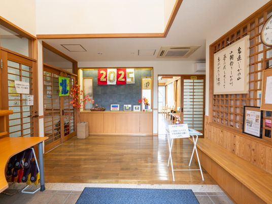 穏やかな内観