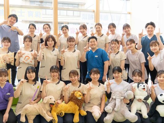 職員集合のロビー  