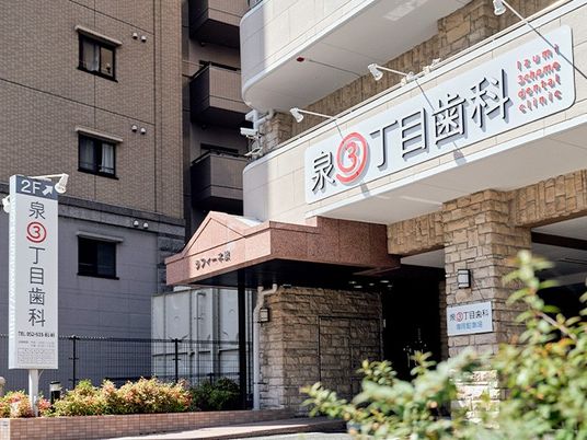 歯科医院の外観  