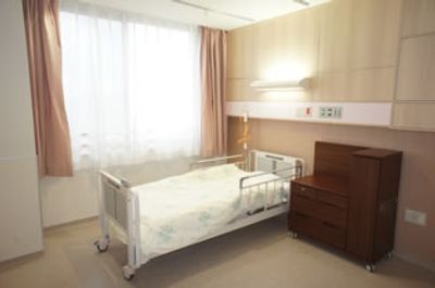 広々とした個室の居室  