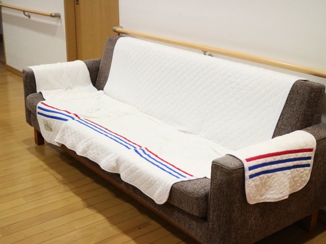 休憩用のソファ