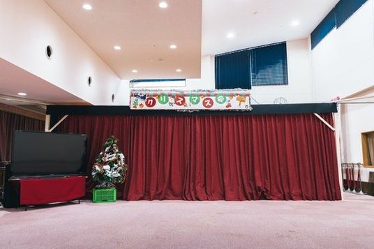 季節行事の装飾ホール