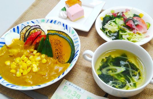 彩り豊かなお食事