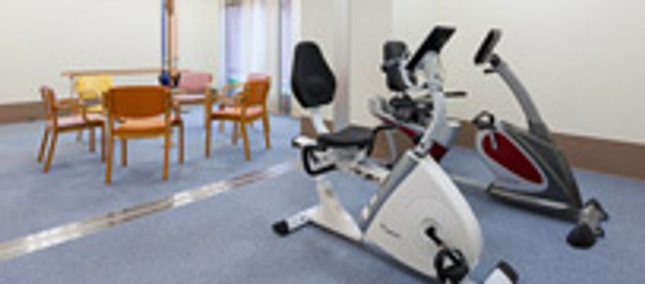 運動機器のある部屋