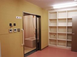 バリアフリー浴室と収納