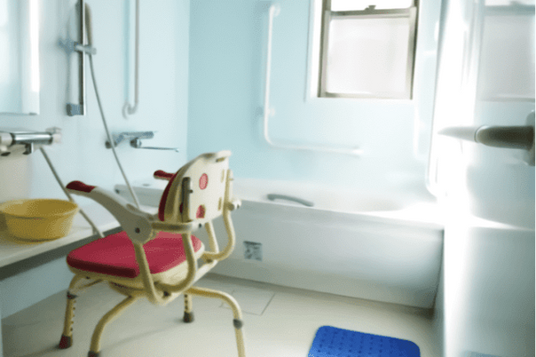 清潔感あふれる浴室