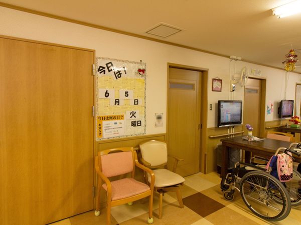 居心地の良いロビー空間