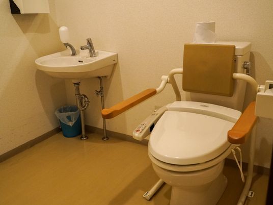バリアフリートイレの一角