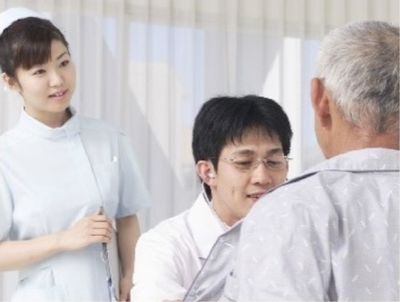 スタッフと高齢者の会話