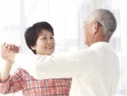 明るいダンスタイムの様子