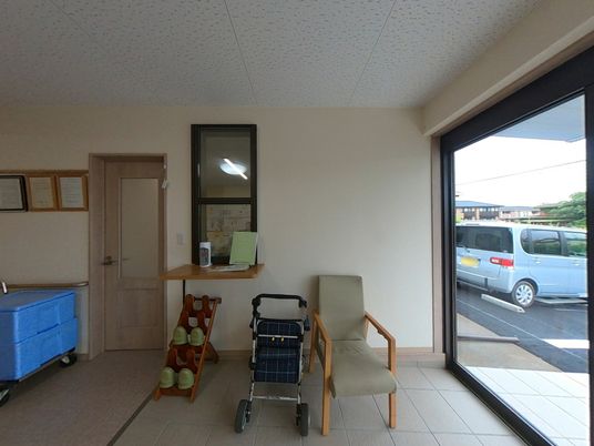 待合いエリアの様子