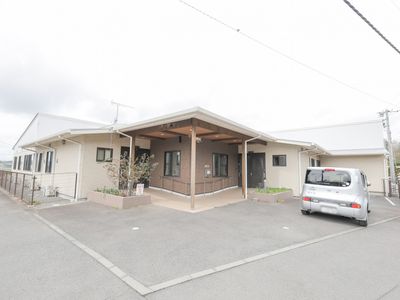 ゆとりのあるエントランス
