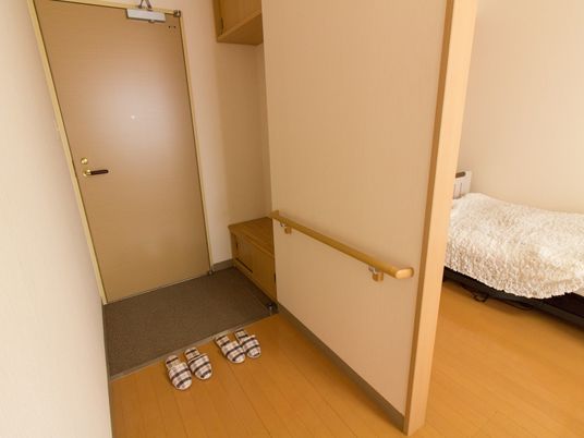 整えられた居室入口