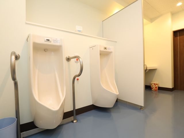 手すり付きトイレの一角 トイレ 手すりが設置された快適なトイレ空間です。ご高齢者も安心して使用できる設計がされております。