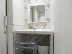 洗面台のある個室  