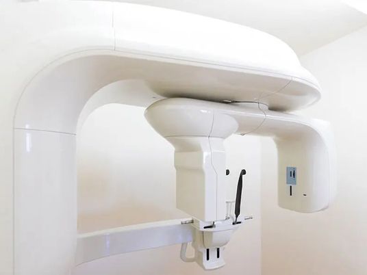 歯科用CT機器のある機能訓練室  