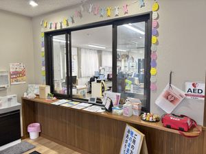 受付カウンター