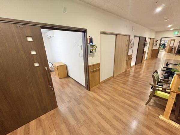 明るい廊下