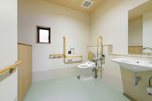 清潔なトイレ空間