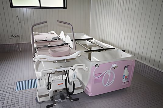 最新のリフト付き浴室