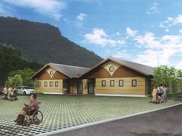 山並み背景の居心地の良さ